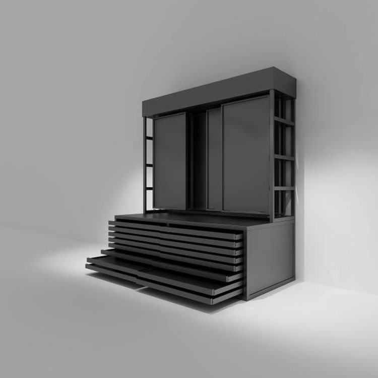 Didelio našumo plokščias stalčius, akmens stovas